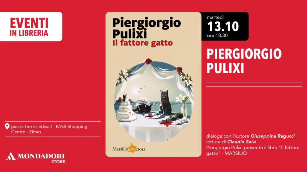 Piergiorgio pulixi eventi in libreria mondadori store fass