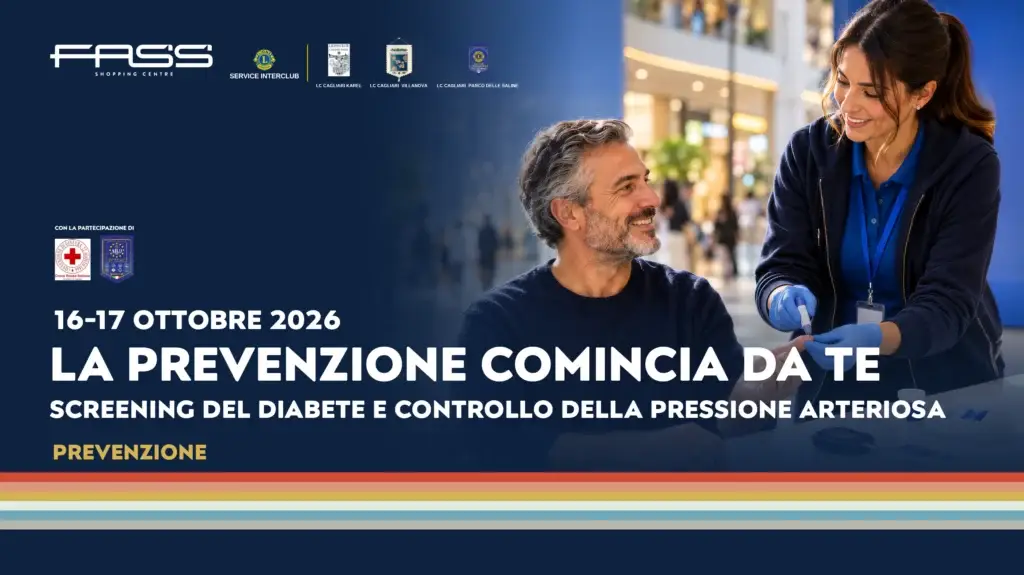 Prevenzione e salute al FASS Shopping Centre di Elmas