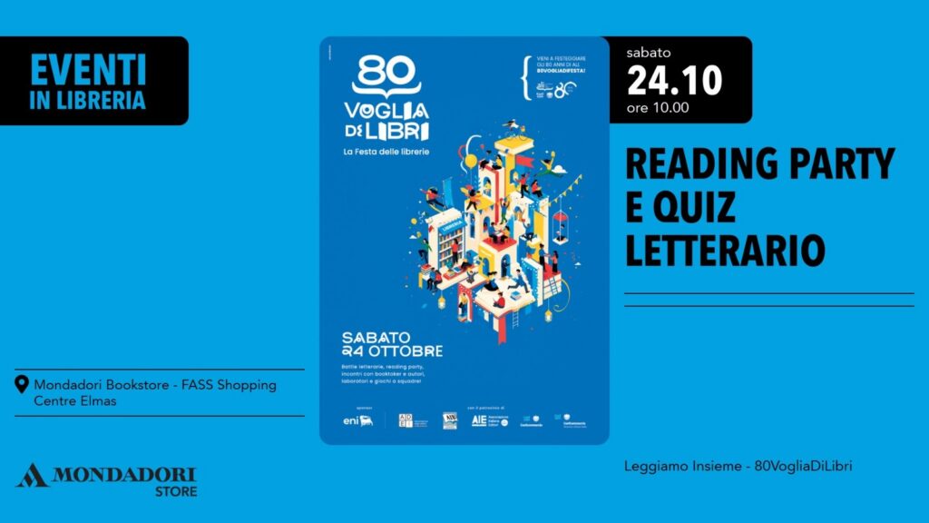 Reading Party FASS evento Mondadori Bookstore a Cagliari